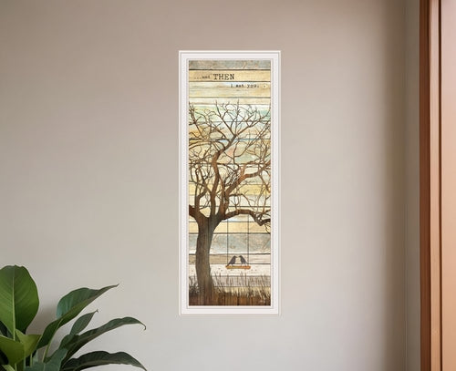 "And Then I Met You" Typography Wall Art