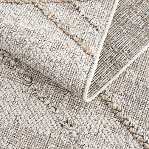 Bone and Tan Indoor/Outdoor Area Rug