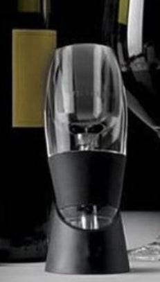 Handheld Wine Aerator with No-Drip Stand