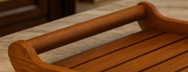 Ridgeview Teak Rectangular Serving Tray