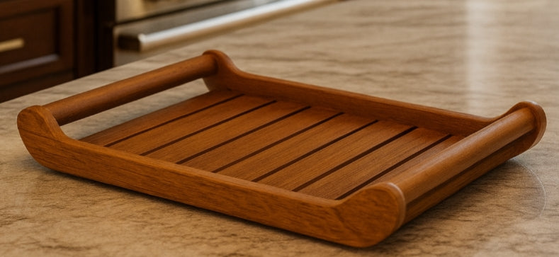 Ridgeview Teak Rectangular Serving Tray