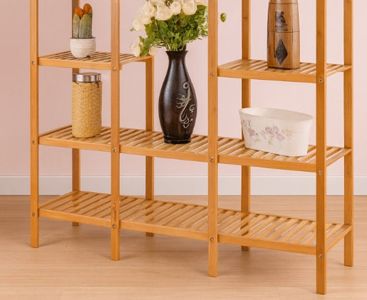 Evergrove Bamboo 4-Tier Eco Storage Bookcase
