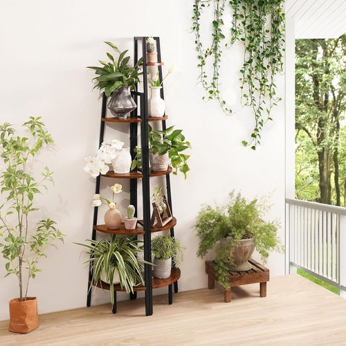 Corner Ladder Bookshelf